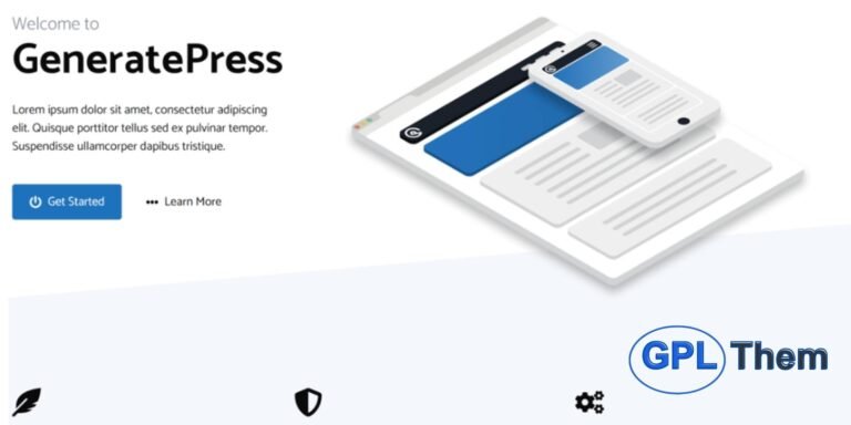 GeneratePress Premium – Lightweight & Powerful WordPress Theme Addon GeneratePress Premium is one of the most trusted and high-performance WordPress theme addons available today. Built for speed, flexibility, and usability, it’s the perfect solution for developers, bloggers, marketers, and business owners looking to create fast-loading, professional websites.