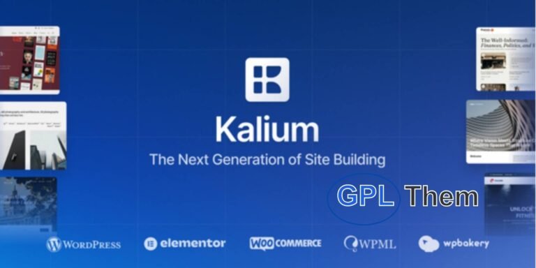 Kalium – Creative WordPress Theme for Any Business or Portfolio Kalium is a stylish and versatile WordPress & WooCommerce theme designed for speed, creativity, and performance. Whether you're building a business website, a professional portfolio, or an eCommerce store, Kalium offers the perfect foundation—with minimal effort and maximum results.