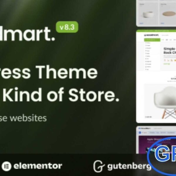 WoodMart – Premium Responsive WooCommerce WordPress Theme WoodMart is one of the most popular and powerful WooCommerce WordPress themes, perfect for creating any type of online store. Designed by Xtemos, this theme offers a fast, user-friendly experience with premium features and deep customization options — all optimized for performance and SEO.