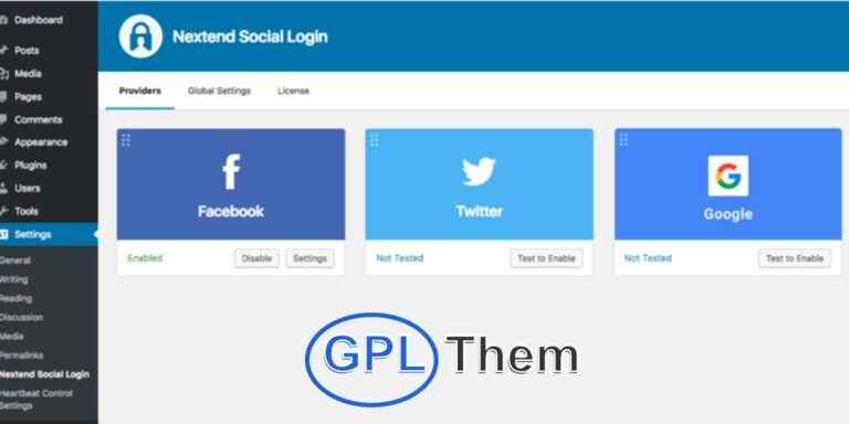 Nextend Social Login Pro – WordPress Social Login Plugin Nextend Social Login Pro is the premium addon for the popular Nextend Social Login plugin, enabling seamless and secure social media login functionality on your WordPress site. With this plugin, users can easily log in or register using their favorite social accounts—like Facebook, Google, Twitter, and more.