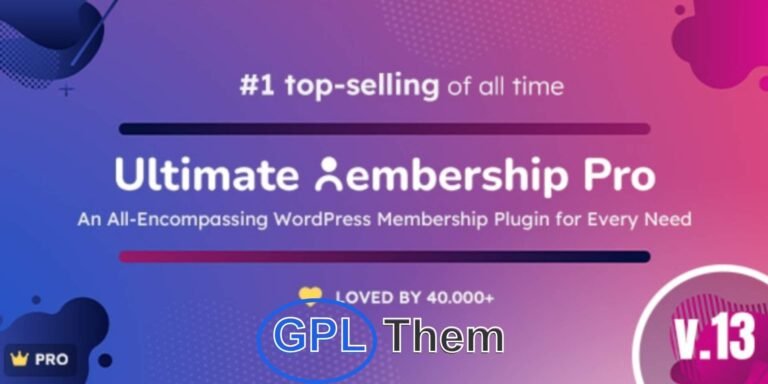 Paid Memberships Pro + All 71 Addons – The Most Powerful WordPress Membership Plugin Paid Memberships Pro is the ultimate solution for building, managing, and growing a successful membership site on WordPress. With 71 premium addons included, it offers everything you need to launch membership-based websites for online courses, exclusive content, subscription products, paid communities, and more.