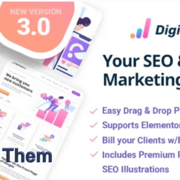 SEOWP – WordPress Theme for SEO & Digital Marketing Professionals SEOWP is a flexible and feature-rich WordPress theme crafted specifically for digital marketing agencies, SEO consultants, social media experts, and freelancers who want to build a high-performance website that attracts and converts clients.