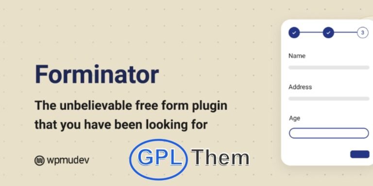 Forminator Pro – Advanced WordPress Form Builder Plugin with Addons Forminator Pro is a powerful, feature-rich WordPress form builder plugin that lets you create interactive and highly customizable forms with ease. From simple contact forms to advanced surveys, polls, quizzes, and payment forms—Forminator Pro is designed for bloggers, businesses, marketers, and developers alike.