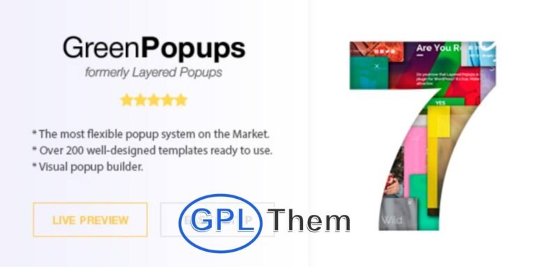 Green Popups – Advanced Popup Builder Plugin for WordPress (formerly Layered Popups) Green Popups is a powerful and highly customizable popup plugin for WordPress, formerly known as Layered Popups. This plugin allows you to create visually stunning, multi-layered, and animated popups that capture your visitors’ attention and drive conversions. You can either design your own popups from scratch or choose from 200+ professionally crafted templates available in the built-in library.