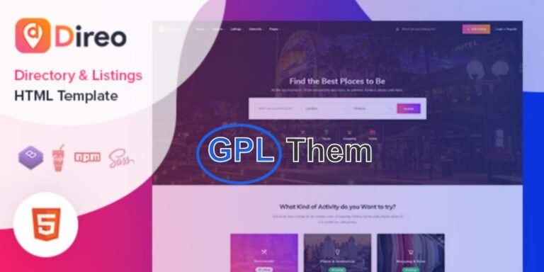 Directorist – Powerful WordPress Business Directory Plugin + All Addons Directorist is an advanced WordPress directory plugin designed to help you create scalable, professional, and user-friendly online business directories with ease. Whether you're building a local listings site, job board, service directory, or any type of classified directory, Directorist gives you all the tools you need.