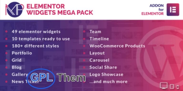 Ocean Elementor Widgets + Premium Extensions – Supercharge Your Elementor Experience Unlock the full power of Elementor with Ocean Elementor Widgets + Premium Extensions. This all-in-one plugin adds a comprehensive collection of advanced and highly customizable widgets, perfect for creating stunning websites with zero coding.