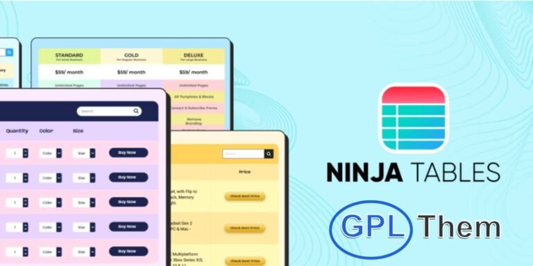 Ninja Tables Pro – Fast, Powerful, and Easy-to-Use WordPress Table Plugin Ninja Tables Pro is the most advanced and user-friendly WordPress table builder plugin. Designed for speed and flexibility, it lets you create dynamic, responsive tables without writing a single line of code.