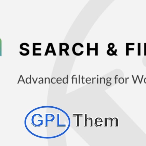 Search & Filter Pro – Advanced WordPress Filtering Plugin with Addons Search & Filter Pro is the ultimate WordPress filtering plugin that lets users easily search and filter content based on custom fields, post meta, categories, tags, taxonomies, post types, authors, dates, and more.