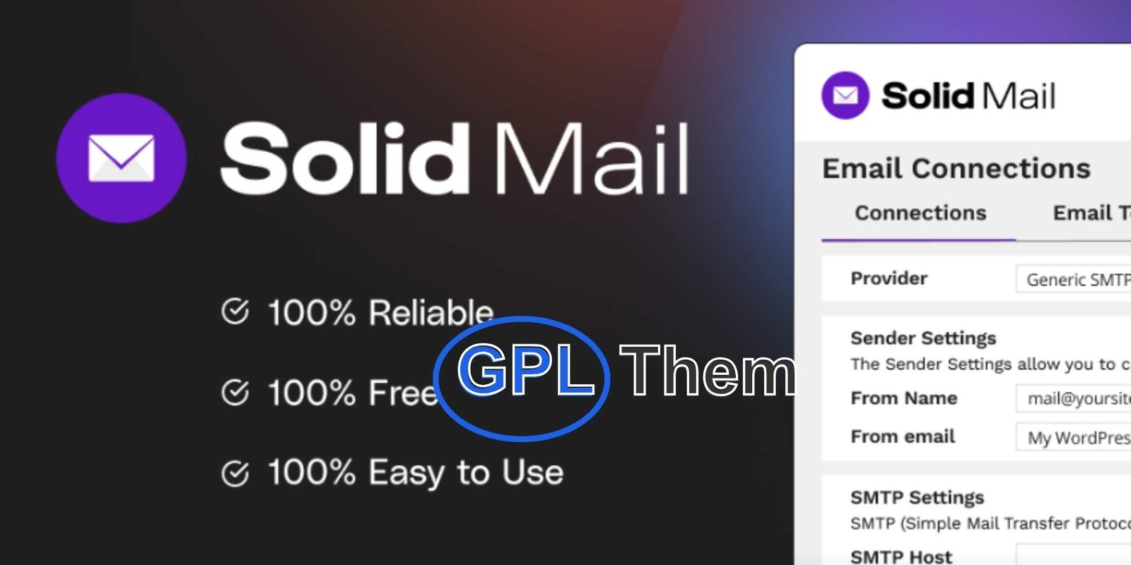 WP Mail SMTP Pro – The Most Popular SMTP and Email Log Plugin WP Mail SMTP Pro – Improve Email Deliverability for WordPress WP Mail SMTP Pro is the most trusted WordPress plugin for fixing email delivery issues by reconfiguring your site to send emails using a reliable SMTP provider—ensuring your messages reach inboxes, not spam folders.