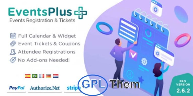 Event Tickets Plus – Advanced Ticketing Addon for The Events Calendar Pro Event Tickets Plus is a powerful WordPress ticketing solution that lets you sell and manage event tickets directly on your website—no third-party platforms, no hidden fees.