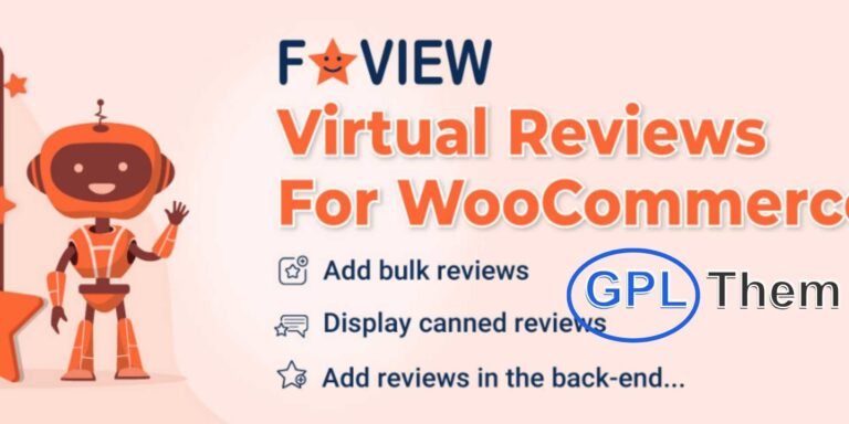 Faview Pro – Auto-Generated Virtual Reviews for WooCommerce Faview Pro is a smart WooCommerce review plugin that allows you to automatically generate virtual product reviews, helping you build trust and social proof—especially useful for new or low-traffic online stores.