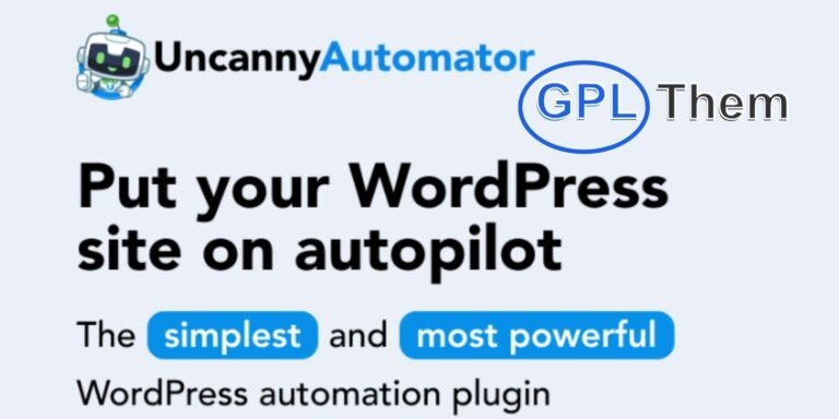 Uncanny Automator Pro – No-Code Automation Plugin for WordPress Uncanny Automator Pro is the ultimate WordPress automation plugin that lets you seamlessly connect your favorite plugins and apps to automate workflows, reduce admin time, and enhance user experiences—all without writing a single line of code.