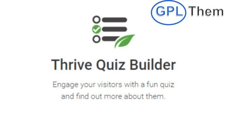 Thrive Quiz Builder – Engaging Quiz Plugin for WordPress Thrive Quiz Builder is a powerful WordPress plugin designed to help you boost user engagement, capture more leads, and gain valuable visitor insights through interactive and visually appealing quizzes.