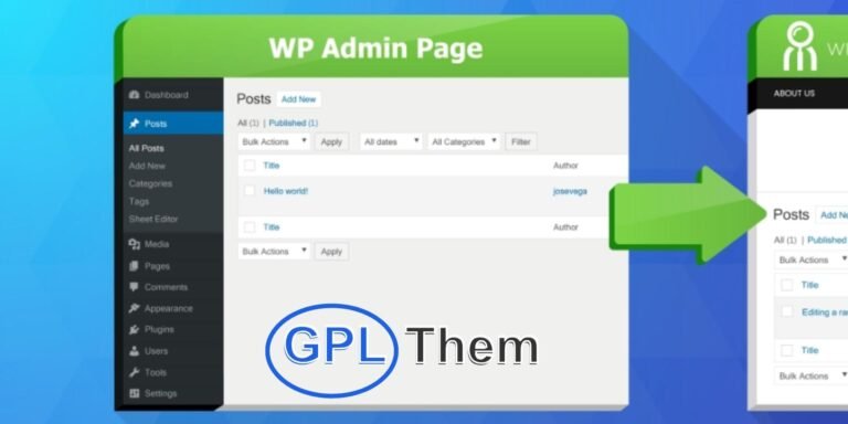 WP Frontend Admin Premium – Build Powerful Frontend Dashboards in WordPress Unlock the full potential of your WordPress site with WP Frontend Admin Premium, the best-selling plugin for creating intuitive and fully functional frontend dashboards. Whether you're running a standard WordPress website, a Multisite Network, or a WaaS/SaaS platform, this plugin makes it easy to manage everything from the frontend—no coding required.