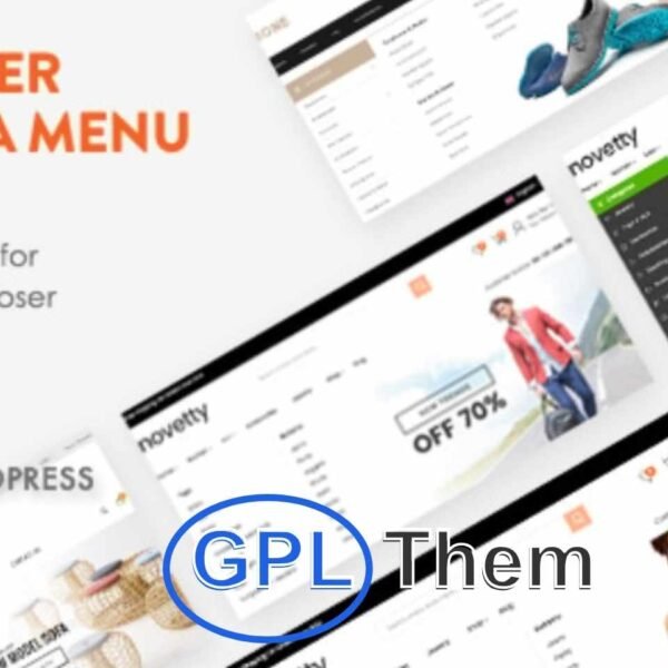 Clever Mega Menu for Elementor – Create Fully Responsive & Feature-Rich Navigation Menus Clever Mega Menu for Elementor Pro is a powerful and user-friendly extension that lets you design fully customizable, responsive mega menus directly within the Elementor Page Builder. With intuitive controls and drag-and-drop functionality, you can easily build dropdown menus packed with rich content modules such as images, icons, text, widgets, and more—no coding required.