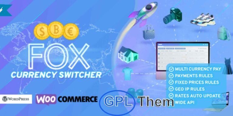 FOX – WooCommerce Currency Switcher Professional (WOOCS) – Multi-Currency Plugin for WordPress FOX – WooCommerce Currency Switcher (WOOCS) is a powerful and flexible multi-currency plugin designed for WooCommerce-based WordPress stores. It enables seamless currency switching, real-time exchange rate conversion, and gives your customers the option to view product prices and make purchases in their preferred currency—or restrict payments to your store’s base currency.