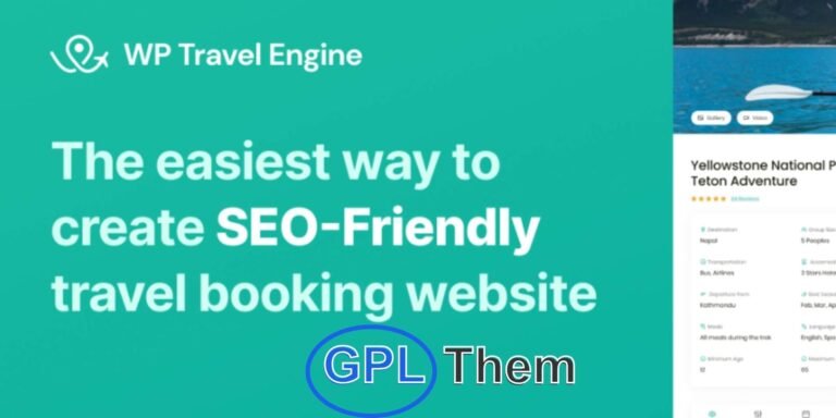 WP Travel Engine – All-in-One Tour Booking Plugin for WordPress WP Travel Engine is the leading WordPress tour booking plugin, designed to help travel agencies and tour operators create, manage, and sell travel packages with ease. With a full suite of powerful addons, it offers everything you need to build a fully functional and user-friendly travel booking website—no coding required.