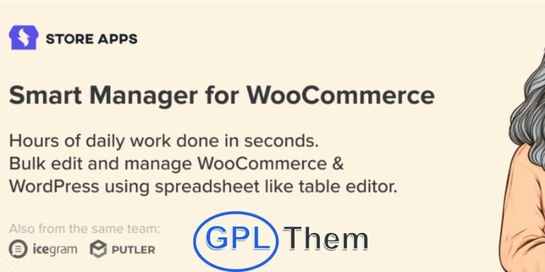 StoreApps Smart Manager – Manage Your WooCommerce Store 10x Faster Smart Manager by StoreApps is the ultimate WooCommerce store management plugin, designed to help you manage products, variations, orders, customers, coupons, and more—all through a fast and intuitive Excel-like spreadsheet interface.