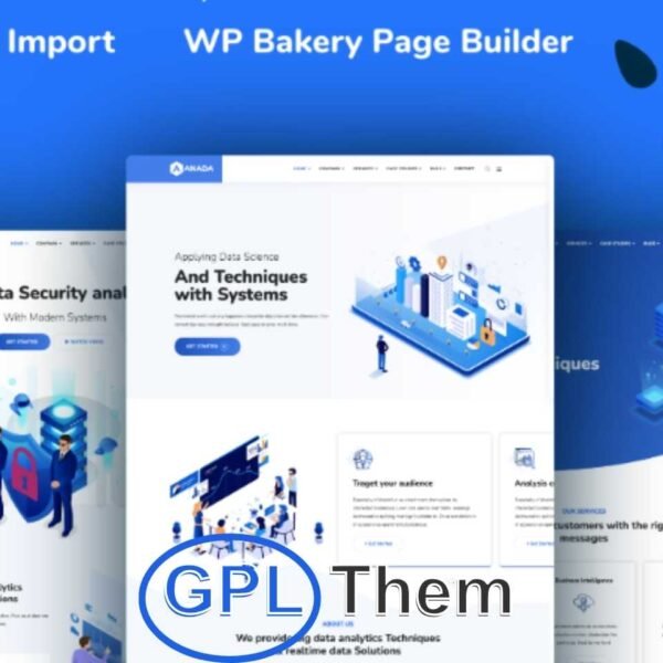 Anada v1.3.6 – Data Science & Analytics WordPress Theme