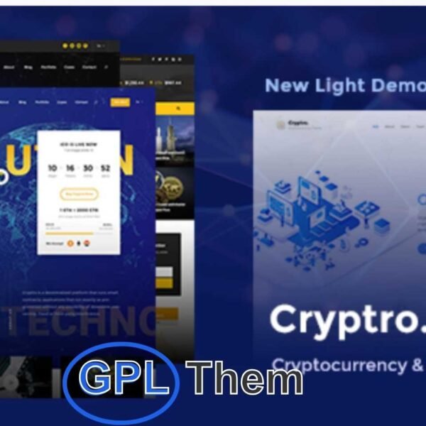 Cryptro v1.4.5 – Cryptocurrency, Blockchain, Bitcoin & Financial Technology