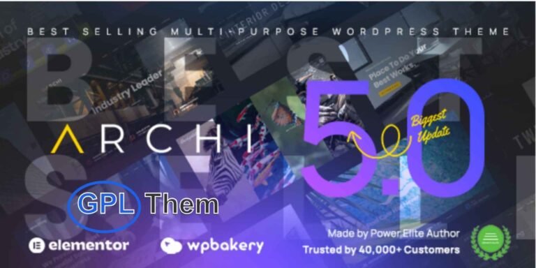 Archi – Interior Design & Architecture WordPress Theme Archi is a premium WordPress theme crafted specifically for professionals in interior design, architecture, and home decor. Whether you're designing a living room, kitchen, office, master bedroom, or even commercial spaces like hospitals and cottages, Archi helps you build a modern and visually stunning website with ease.