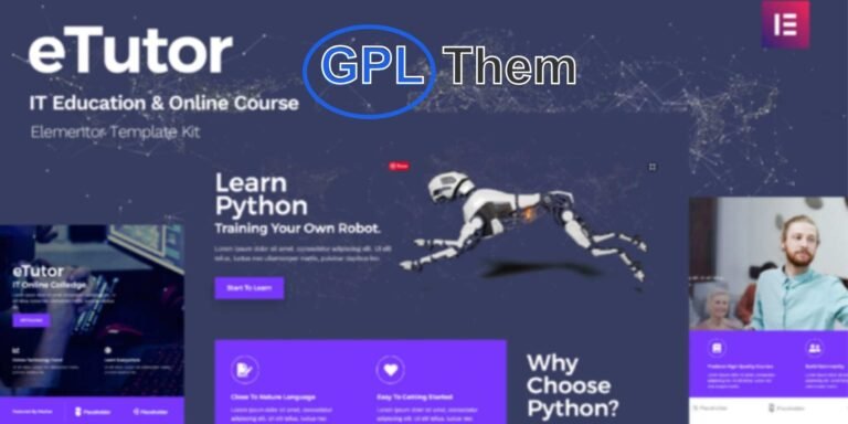 Tutor LMS Pro – The Most Powerful WordPress LMS Plugin for Creating & Selling Online Courses Tutor LMS Pro is a robust and feature-rich WordPress Learning Management System (LMS) plugin that allows you to easily create, manage, and sell online courses—no coding required. Whether you're building an eLearning platform, an online school, or a training hub, Tutor LMS gives you all the tools you need in one powerful package.