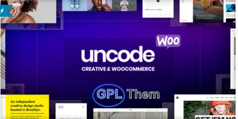 Uncode – Creative Multi-Purpose & WooCommerce WordPress Theme Uncode is a highly versatile and pixel-perfect WordPress theme, ideal for creative professionals, agencies, freelancers, and eCommerce businesses. Built on the robust WPBakery Page Builder (formerly Visual Composer), Uncode empowers you to design modern, fully responsive websites with ease—whether you're creating a portfolio, corporate website, online store, blog, or landing page.