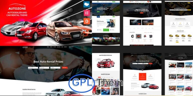 Autozone – Automotive Car Dealer WordPress Theme Autozone is a sleek, modern, and fully responsive WordPress theme designed specifically for car dealerships, auto sellers, and automotive businesses. Perfect for showcasing your inventory, booking test drives, and engaging car buyers, Autozone is your all-in-one solution to create a professional and high-converting automotive website.