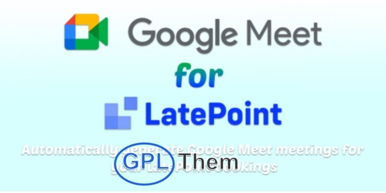 LatePoint – Powerful Appointment Booking & Reservation Plugin for WordPress + Addons LatePoint is a fast, intuitive, and user-friendly appointment booking plugin for WordPress, designed to simplify online scheduling and enhance customer experience. Unlike bulky and complicated booking systems, LatePoint is easy to set up, lightning-fast, and optimized for performance—so your website stays smooth and your conversions stay high.