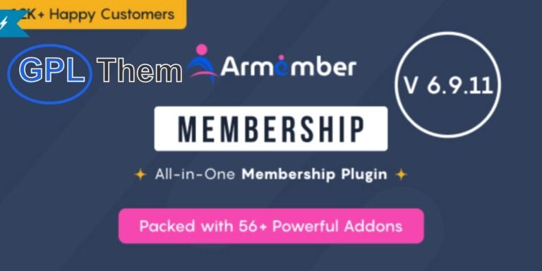 ARMember – All-in-One WordPress Membership Plugin for Subscriptions & User Management ARMember is a powerful and user-friendly WordPress membership plugin that offers a complete solution for managing memberships, subscriptions, user registration, and protected content—without needing any coding skills.