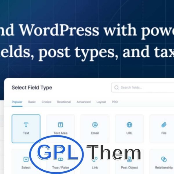 ACF Pro v6.4.1 – Advanced Custom Fields Pro