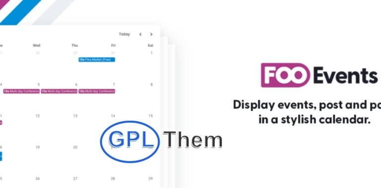 FooEvents – WooCommerce Event Tickets & Bookings Plugin Bundle FooEvents transforms your WooCommerce store into a powerful event management and ticketing platform, allowing you to easily sell tickets or offer free registrations for any type of event—concerts, fundraisers, conferences, school functions, sports events, and more.