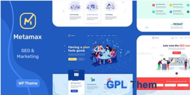 MetaMax – Modern WordPress Theme for SEO & Digital Marketing Agencies MetaMax is a feature-rich, professionally designed WordPress theme crafted specifically for SEO agencies, digital marketing firms, and web development companies. Built with performance, responsiveness, and customization in mind, MetaMax empowers you to create a visually stunning and high-converting website—with ease.