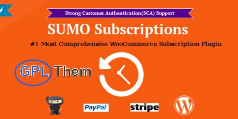 WooCommerce Subscriptions Extension – Recurring Payments Plugin for WordPress Unlock predictable, recurring revenue with the WooCommerce Subscriptions plugin for WordPress. This powerful extension enables you to effortlessly create and manage subscription-based products and services, helping you generate consistent monthly income you can rely on.