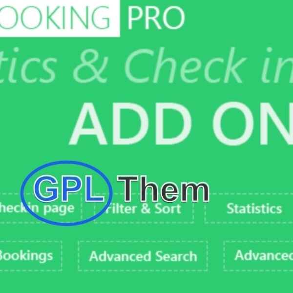 BookingPress Pro – All-in-One Appointment Booking Plugin for WordPress + Addons Bundle BookingPress Pro is a powerful and user-friendly WordPress appointment booking plugin designed to simplify online bookings, scheduling, and payments. Whether you're managing a salon, clinic, consultancy, or any service-based business, BookingPress helps you streamline your appointments and boost customer satisfaction.