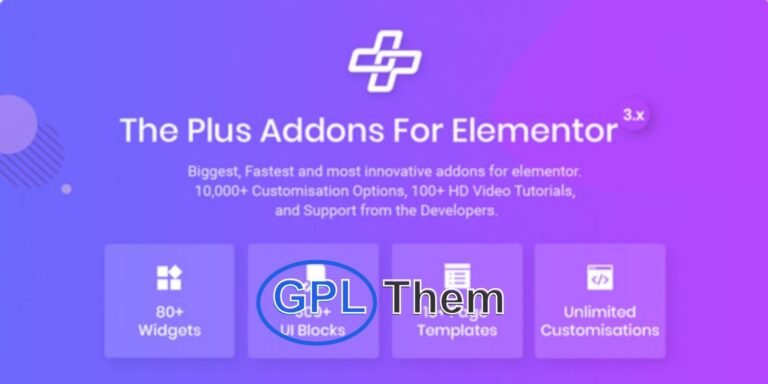 The Plus Addons for Elementor – The Ultimate Toolkit for Creative Web Design The Plus Addons for Elementor is one of the most powerful and feature-rich addon packs available for the Elementor Page Builder. Designed with innovation and flexibility in mind, this addon offers 100+ advanced widgets and extensions that help you build stunning, dynamic websites with ease.