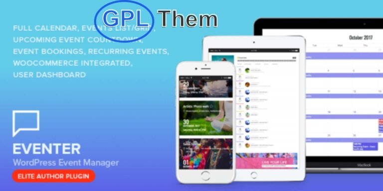 Eventer – All-in-One WordPress Event Management Plugin Eventer is a powerful WordPress event manager plugin packed with everything you need to organize, display, and manage events effortlessly. It includes a responsive full-width calendar with multiple view options, customizable event lists and grids, countdown timers for upcoming events, online booking capabilities, recurring event support, and the ability to sell additional services.