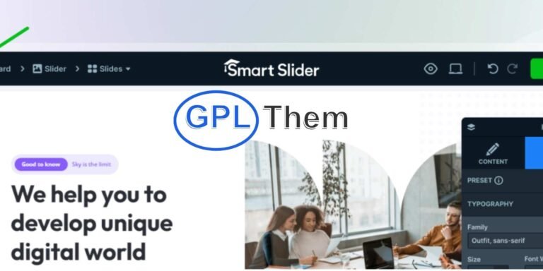 Smart Slider 3 Pro – Advanced WordPress Slider Plugin with 170+ Templates Smart Slider 3 Pro by Nextend is the ultimate WordPress slider plugin, offering unmatched flexibility and visual creativity. Build stunning, fully responsive sliders and carousels with zero coding required—perfect for any WordPress theme.