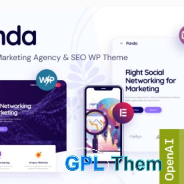 Panda – Creative Marketing Agency & SEO WordPress Theme Panda is a modern and versatile WordPress theme designed specifically for creative agencies, digital marketing studios, web designers, SEO consultants, and advertising firms. Whether you're running a web development company, managing SEO/SMM campaigns, or showcasing your creative portfolio, Panda offers the flexibility and functionality you need to stand out online.