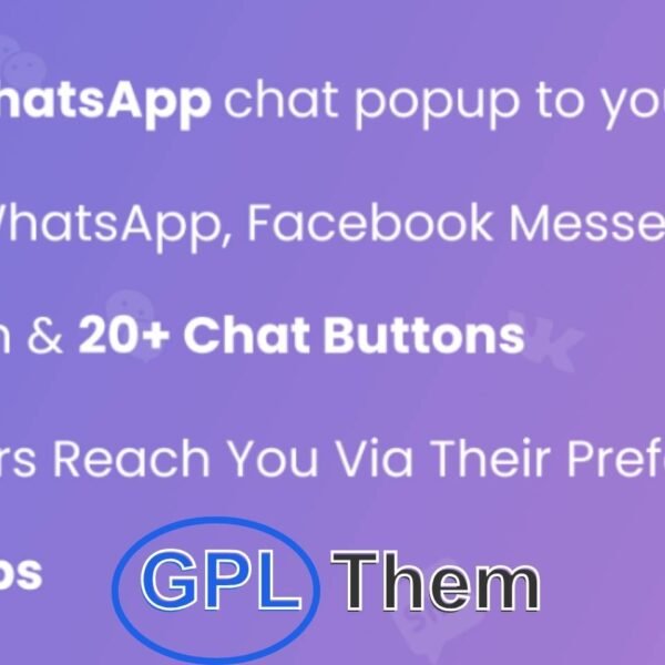 Chaty Pro – WordPress Chat Plugin Engage your website visitors instantly with Chaty Pro, the all-in-one WordPress chat plugin. Add a floating chat button to your site and let users connect through their preferred messaging platforms — WhatsApp, Facebook Messenger, Telegram, Viber, and more.