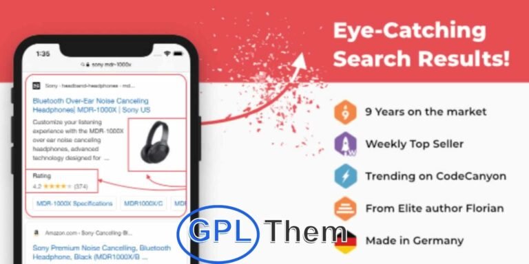 SNIP – Structured Data & Rich Snippets Plugin for WordPress SNIP is a powerful structured data plugin for WordPress that helps you easily add schema.org markup to your website—without writing a single line of code. Enhance your visibility in search results by enabling rich snippets like star ratings, product details, images, event dates, and more.