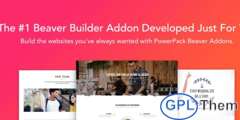 PowerPack Addon for Beaver Builder – Advanced WordPress Page Builder Extension PowerPack for Beaver Builder is a premium WordPress plugin that supercharges your Beaver Builder page builder with a collection of 35+ custom modules and 120+ professionally designed templates. Build stunning, high-converting websites faster and easier than ever before.