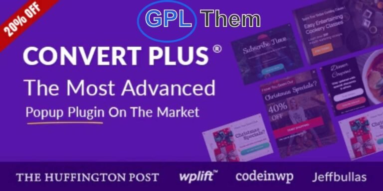 ConvertPlus – Powerful Popup Plugin for WordPress Lead Generation ConvertPlus is an all-in-one WordPress popup plugin designed to turn your website into a high-converting lead generation machine. With easy-to-use tools and ready-made templates, you can grow your email list, increase conversions, and boost user engagement in minutes.