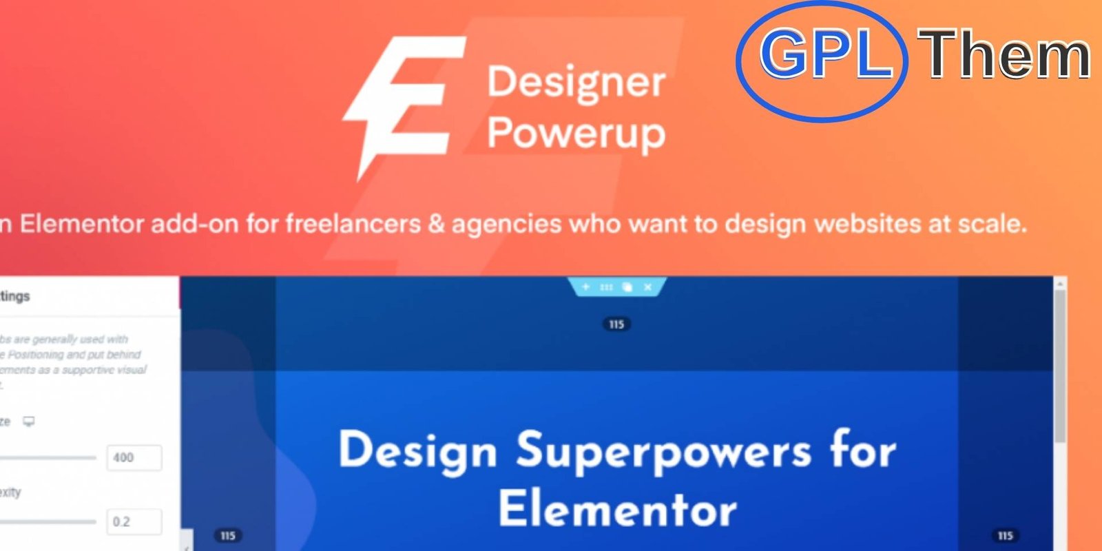 Designer Powerup for Elementor Designer Powerup for Elementor – Advanced Design Tools for Faster Page Building Designer Powerup is a powerful Elementor add-on that enhances your workflow with advanced design capabilities and productivity tools. Perfect for designers and developers, it helps you create visually stunning, responsive pages faster—without writing custom code.