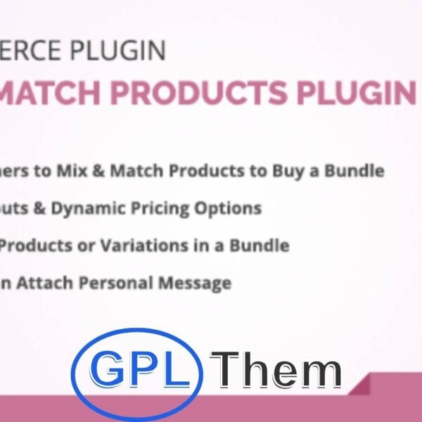 WooCommerce Mix and Match Products – Custom Product Bundling Made Easy WooCommerce Mix and Match Products gives your customers the freedom to create their own custom product bundles by selecting items in any combination to fill a container or box of a specific size. Whether you're selling gift boxes, snack packs, or multi-item kits, this plugin encourages personalization and boosts sales.