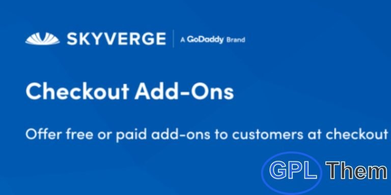 WooCommerce Checkout Add-Ons – Enhance and Customize Your Checkout Experience WooCommerce Checkout Add-Ons is a powerful extension that lets you customize your checkout page by offering additional products, services, or options—right where your customers finalize their purchase. Whether you want to upsell gift wrapping, priority handling, or add donation fields, this plugin makes it easy to add both free and paid add-ons directly to the checkout process.