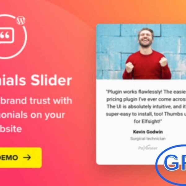 Testimonials Slider – Showcase Customer Feedback on WordPress with Style Testimonials Slider is a powerful and user-friendly WordPress plugin that lets you display customer reviews and feedback in an attractive, dynamic slider format. Boost trust and conversion by showcasing real testimonials, complete with the reviewer’s name, photo, company logo, and even a link to their website.