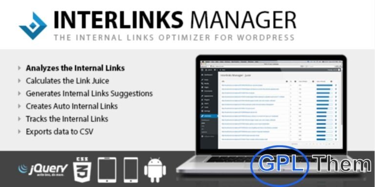 Interlinks Manager – WordPress Internal Linking SEO Plugin Boost your website’s SEO performance and user engagement with Interlinks Manager, the ultimate WordPress plugin for creating a smart and efficient internal linking strategy. Internal links play a crucial role in helping search engines understand your content structure while guiding readers through related topics naturally.