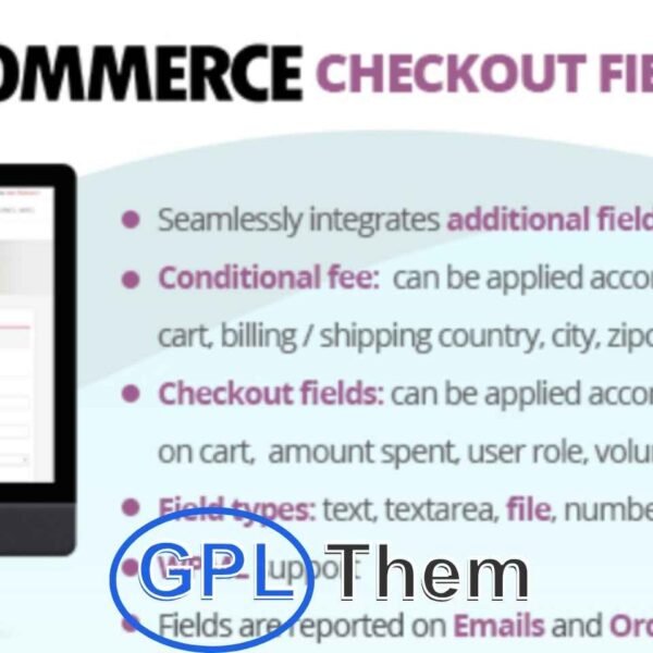WooCommerce Checkout Fields & Fees – Add Custom Fields and Conditional Fees to Checkout Enhance your WooCommerce checkout experience with the Checkout Fields & Fees Extension—a powerful plugin that lets you add custom billing and shipping fields and apply dynamic fees or discounts based on user input and custom conditions.