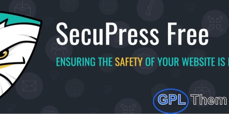 SecuPress Pro – Premium WordPress Security Plugin for Speed, Simplicity & Protection SecuPress Pro is a powerful, all-in-one WordPress security plugin designed to protect your website without sacrificing performance. With a focus on speed, low memory usage, and ease of use, SecuPress goes beyond typical security features to offer a smooth, user-friendly experience backed by a beautifully designed interface.